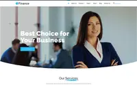 WK Finance theme preview