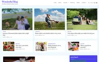 Wonderful Blog theme preview