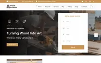 Woodworker theme preview
