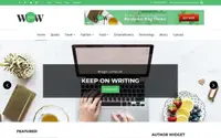 WOW Blog theme preview