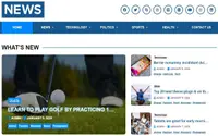 wp news theme preview