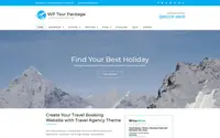 WP Tour Package theme preview