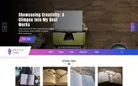 Writer Portfolio theme preview