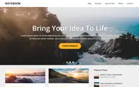 Writers Blogily theme preview