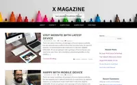 X Magazine theme preview