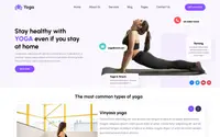 Yoga Kriya theme preview