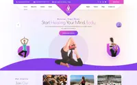 Yoga Master theme preview