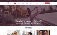 Yoga Meditation theme preview