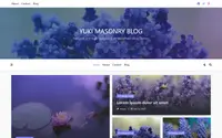 Yuki Masonry Blog theme preview