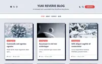 Yuki Reverie Blog theme preview