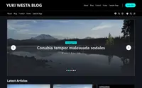 Yuki Westa Blog theme preview