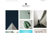 Yuma Masonry theme preview