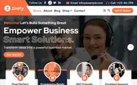 Zinify theme preview