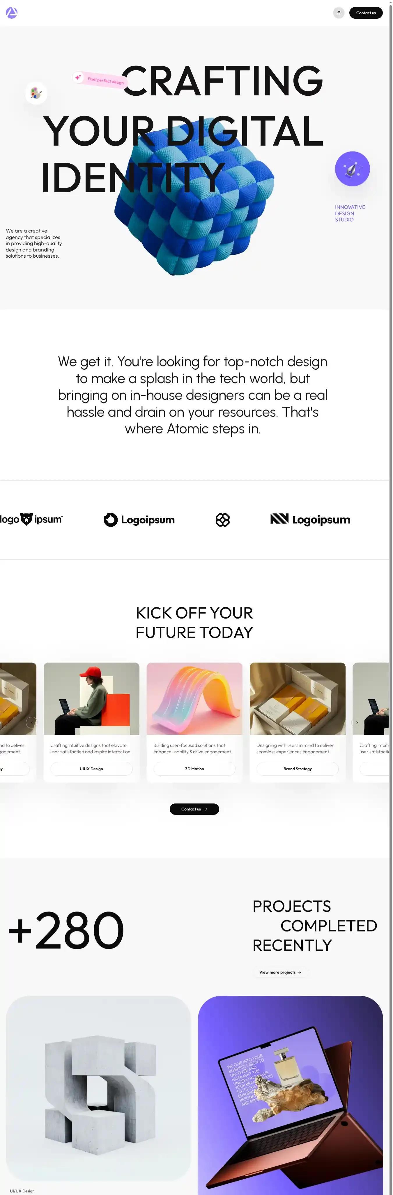 AgenX home page on desktop