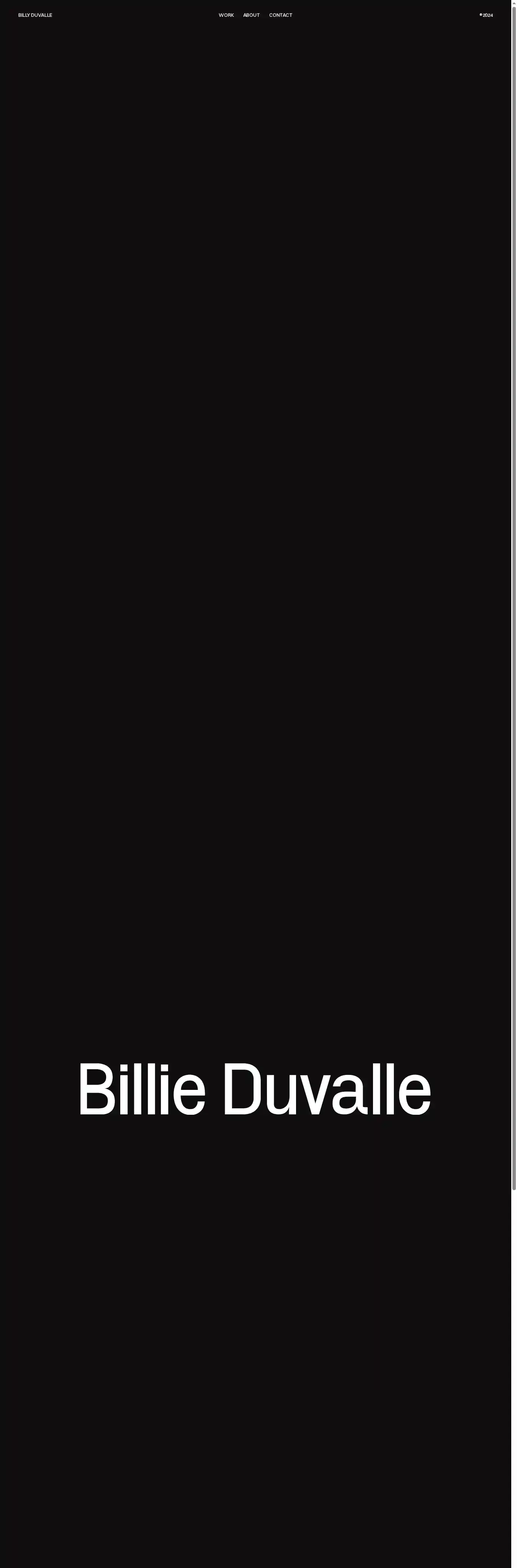 Billie home page on desktop
