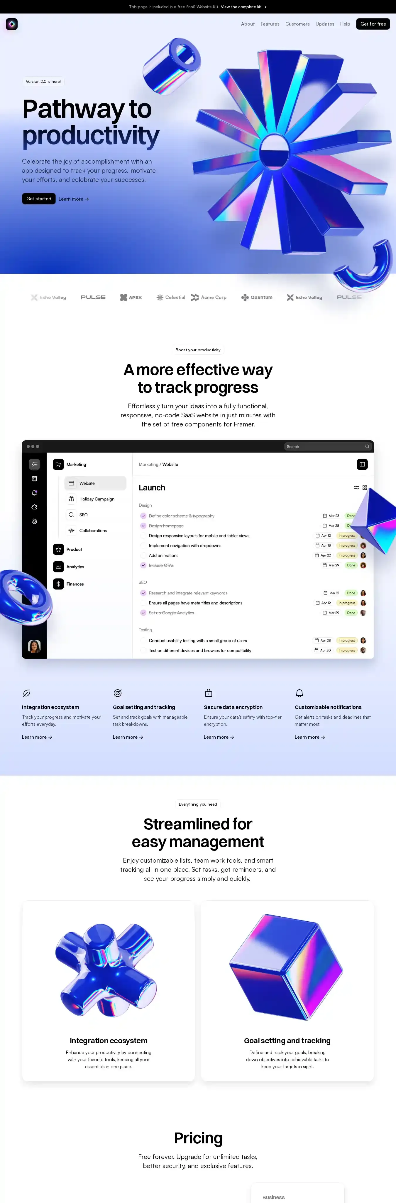 Blocks home page on desktop