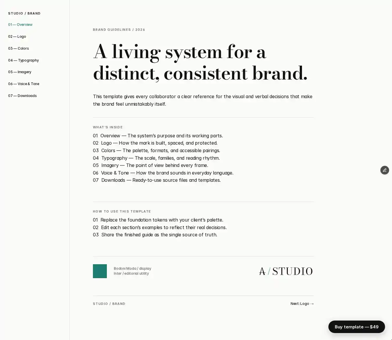 Brandline home page on desktop