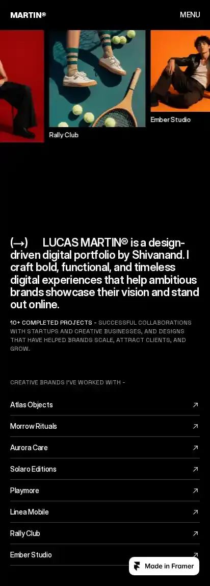 Crazyui template 1 home page on mobile