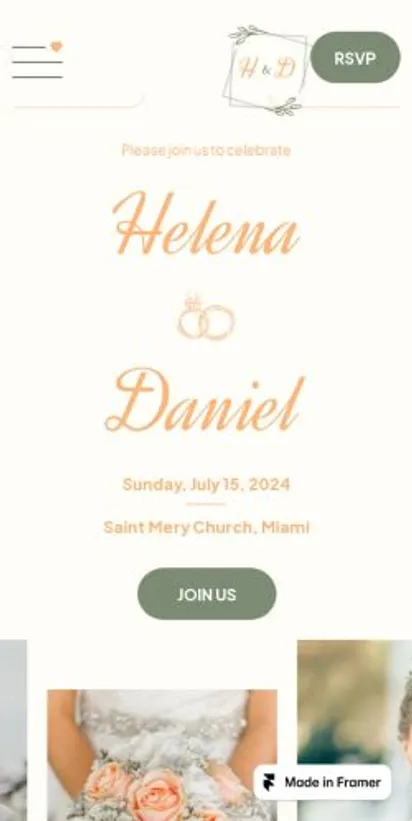 Eterna home page on mobile