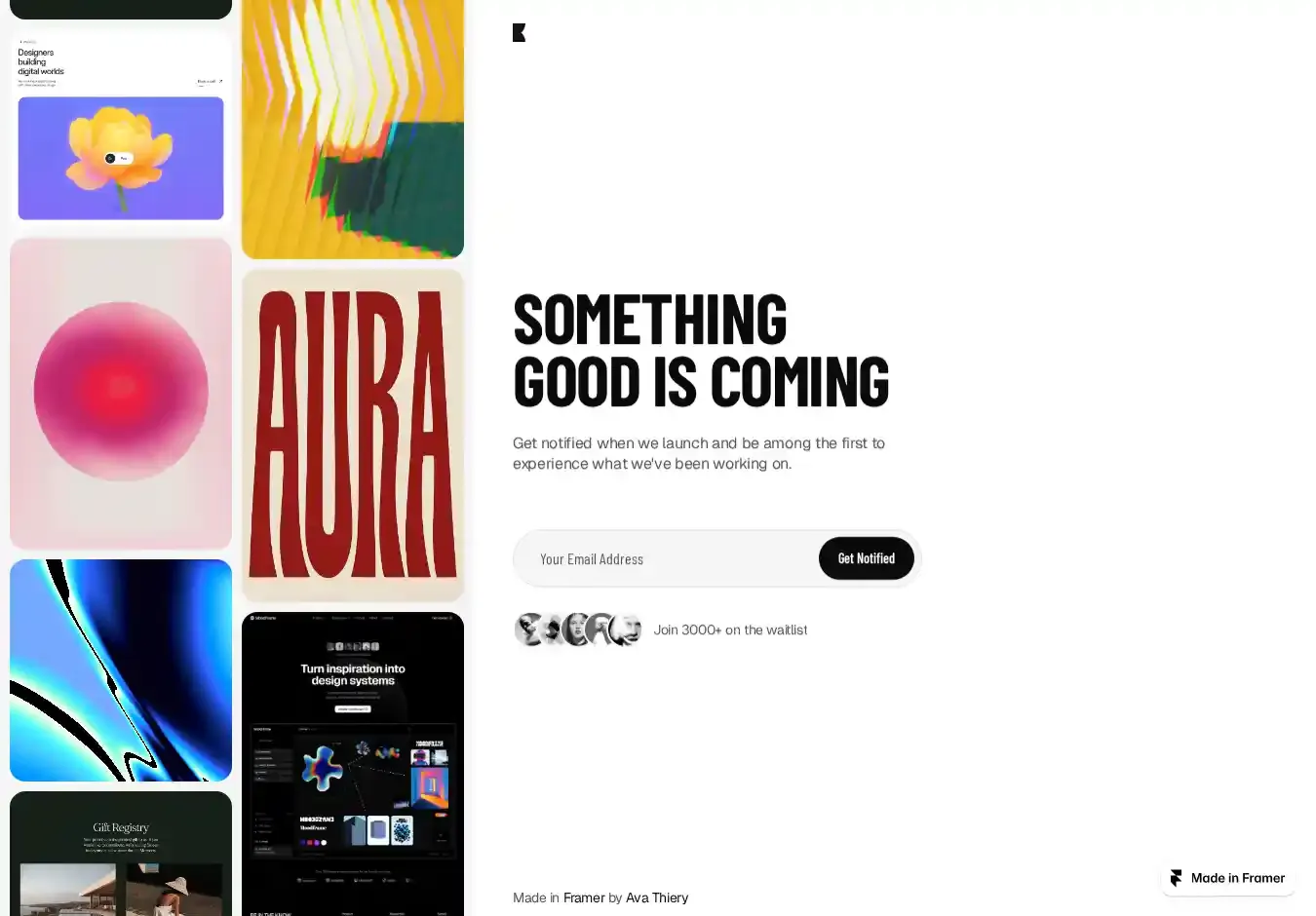 Firstlist home page on desktop