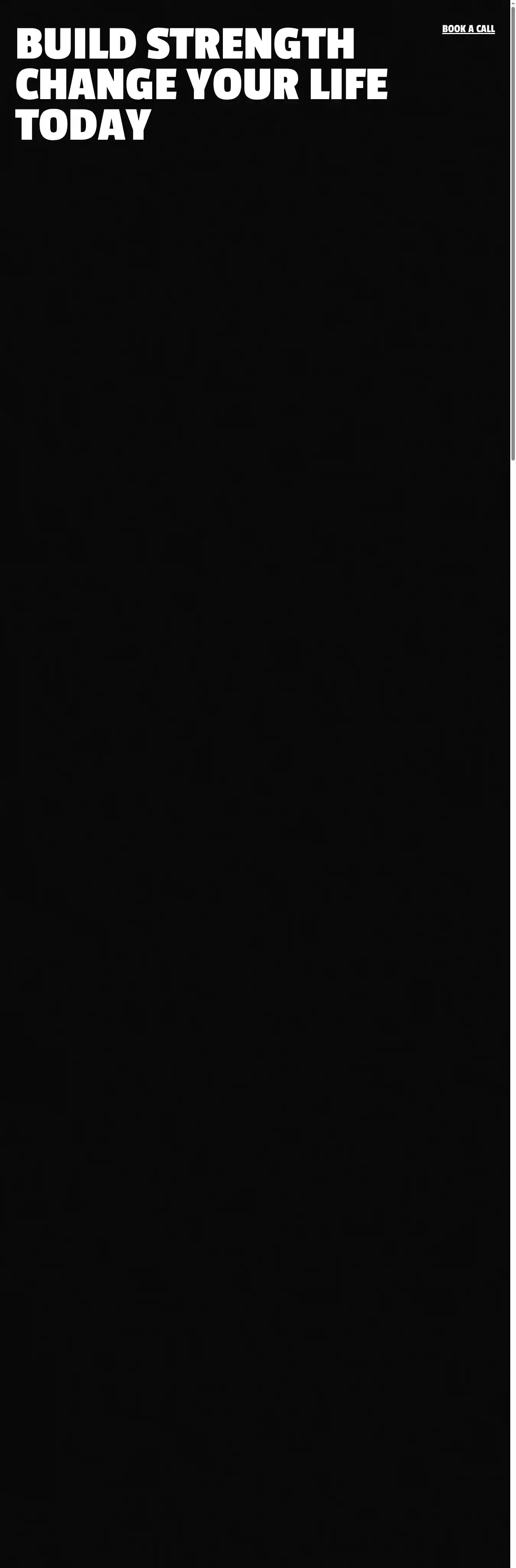 Flexon home page on desktop