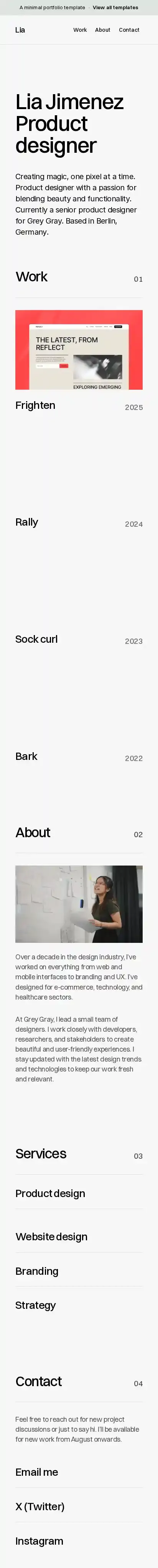 Format home page on mobile