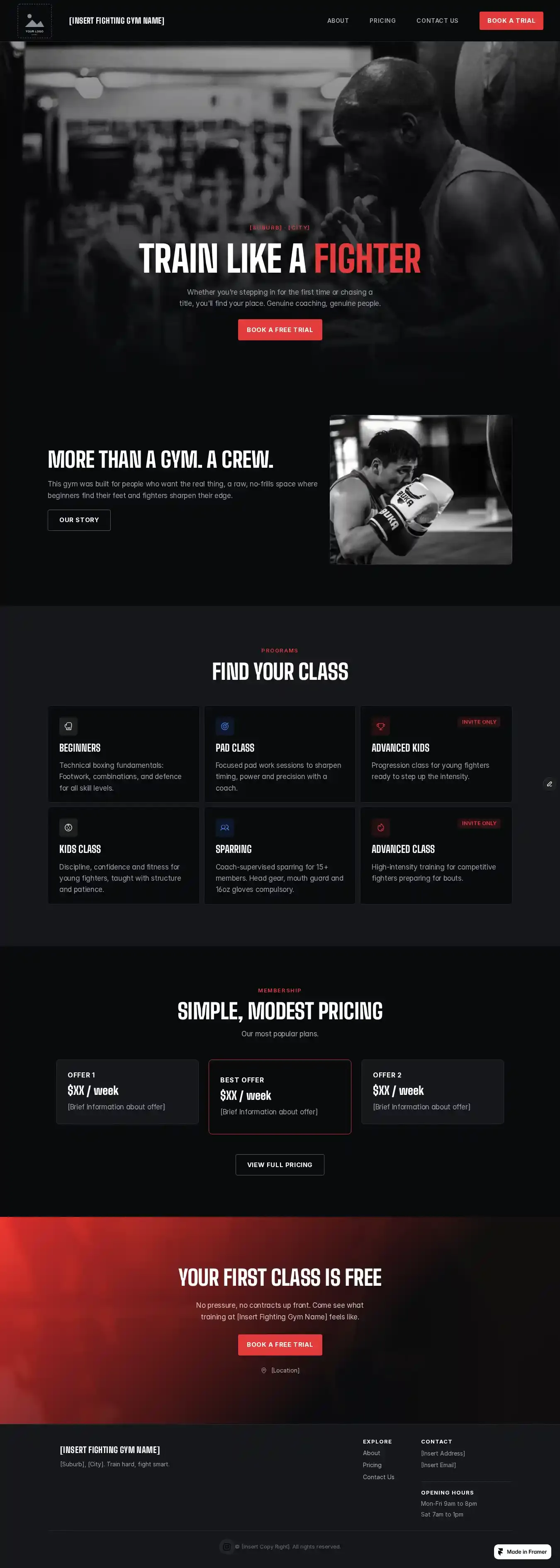 Full CornerMan home page on desktop