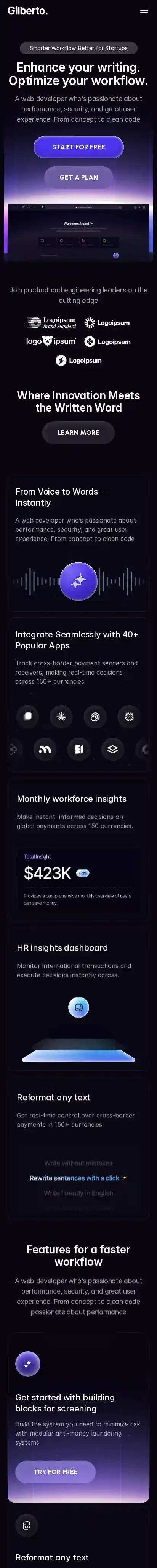 Sasto home page on mobile