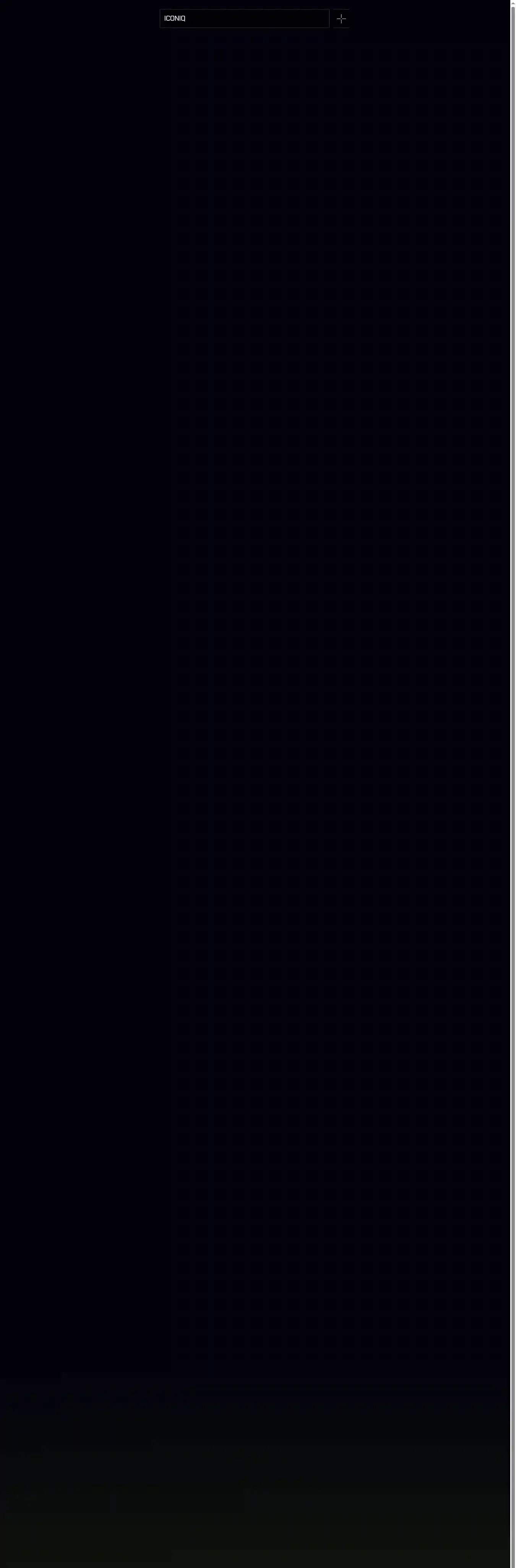 ICONIQ home page on desktop
