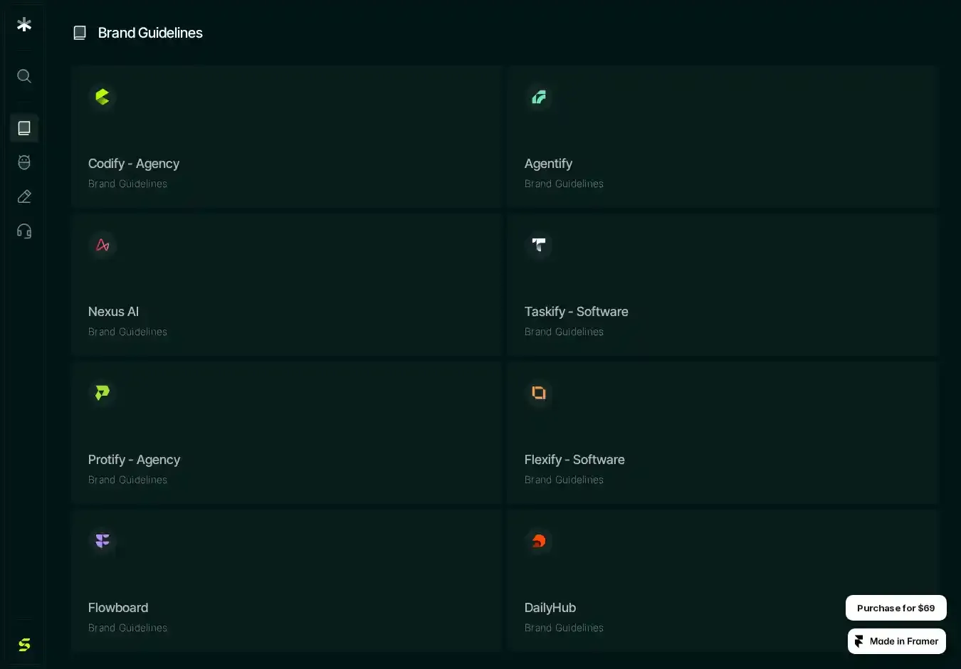 Identify home page on desktop