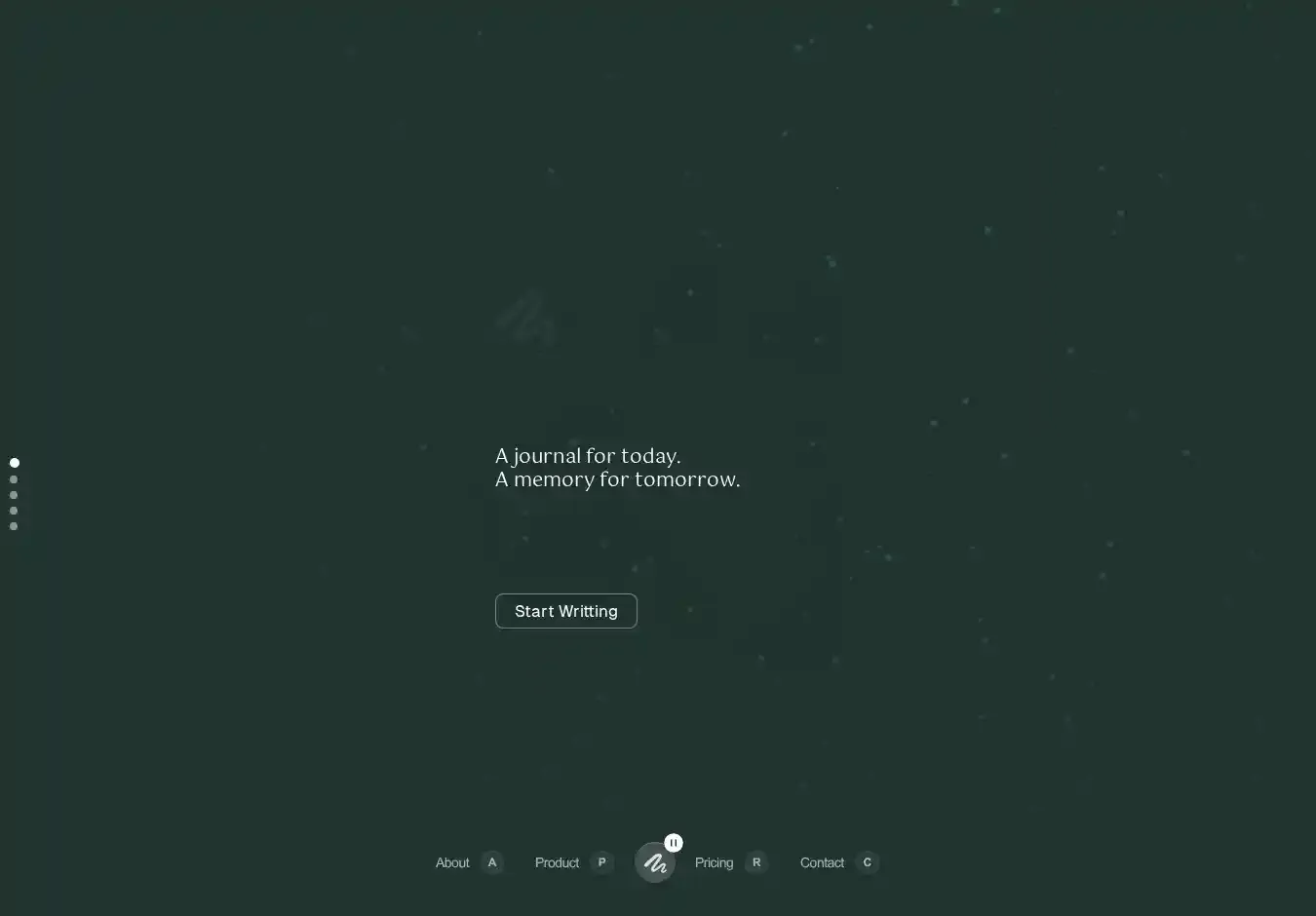 Juno Site home page on desktop
