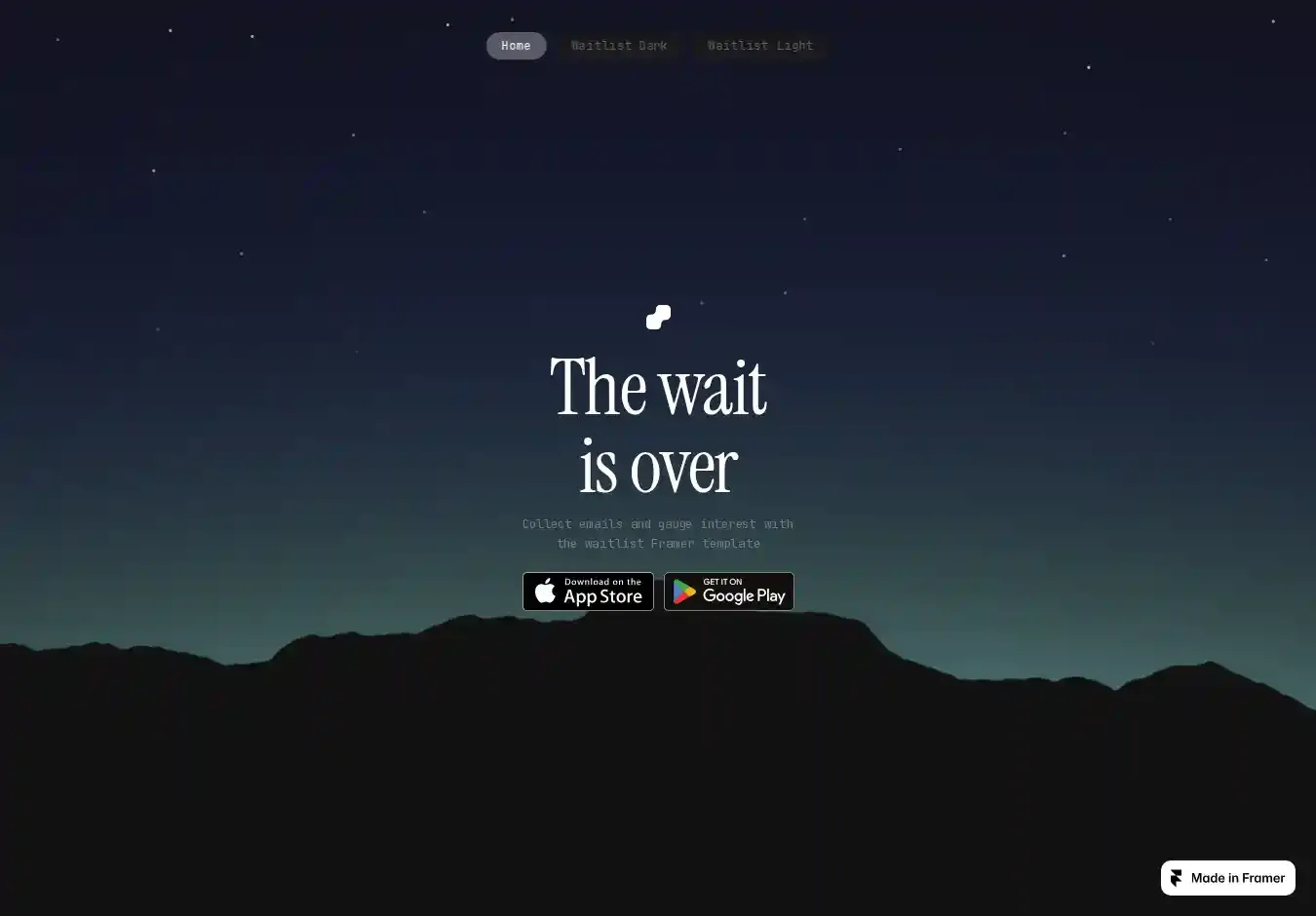 Launch Kit home page on desktop