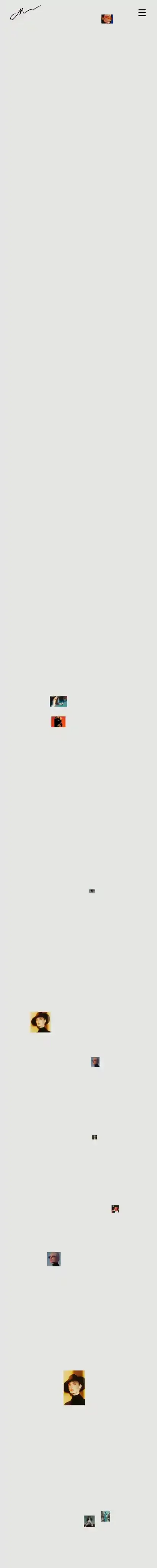Madeline home page on mobile