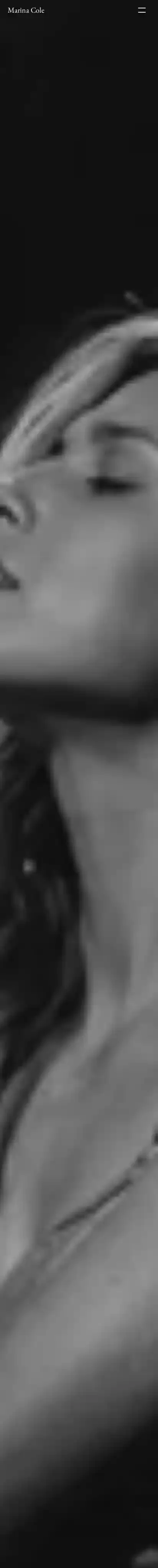 Noir Note home page on mobile