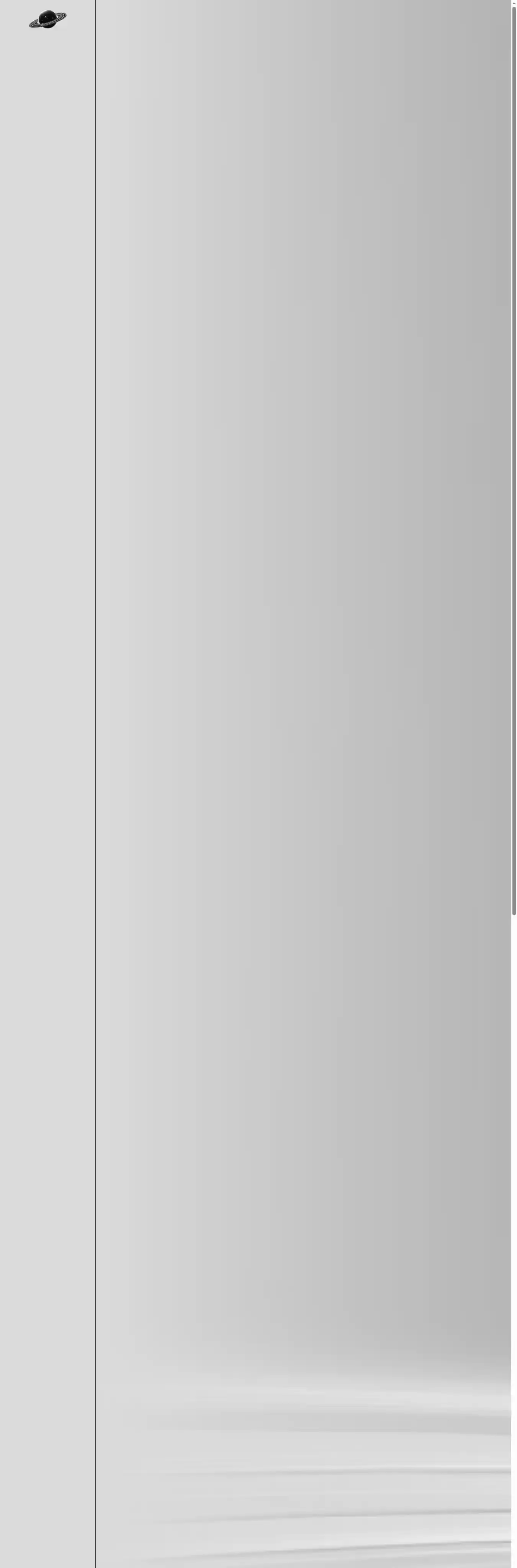 Orino home page on desktop