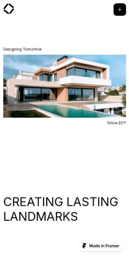 Orthon home page on mobile