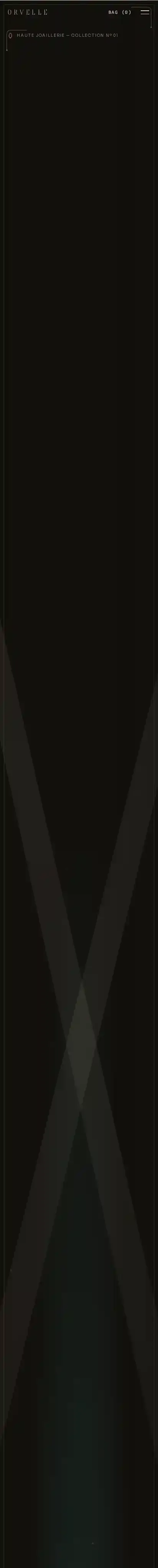ORVELLE home page on mobile