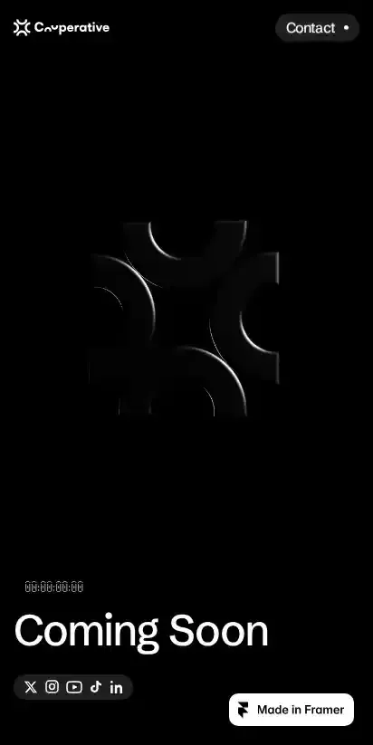 Outset home page on mobile