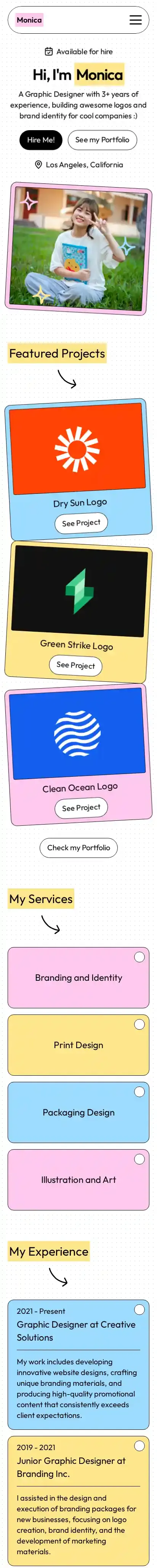 PaperNote home page on mobile