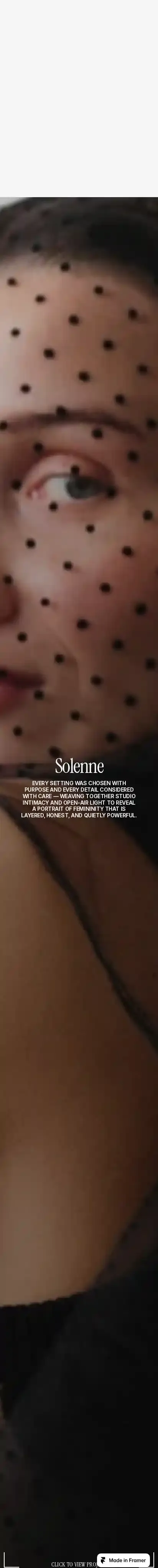 Photolio home page on mobile
