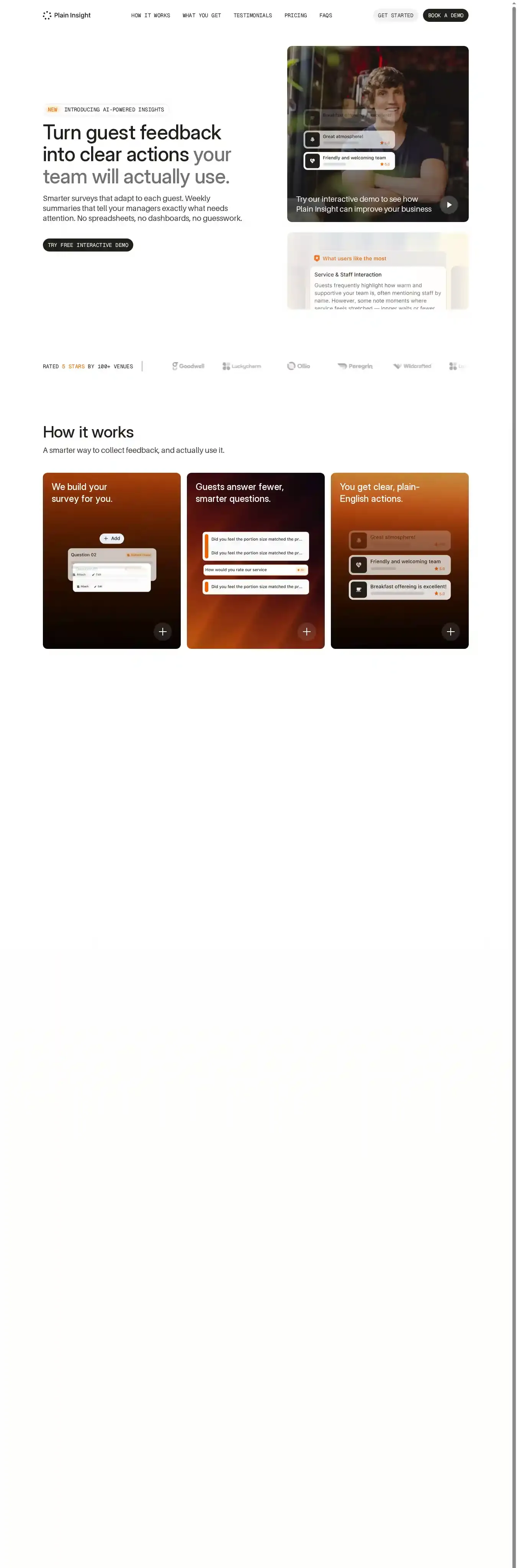 PI® home page on desktop