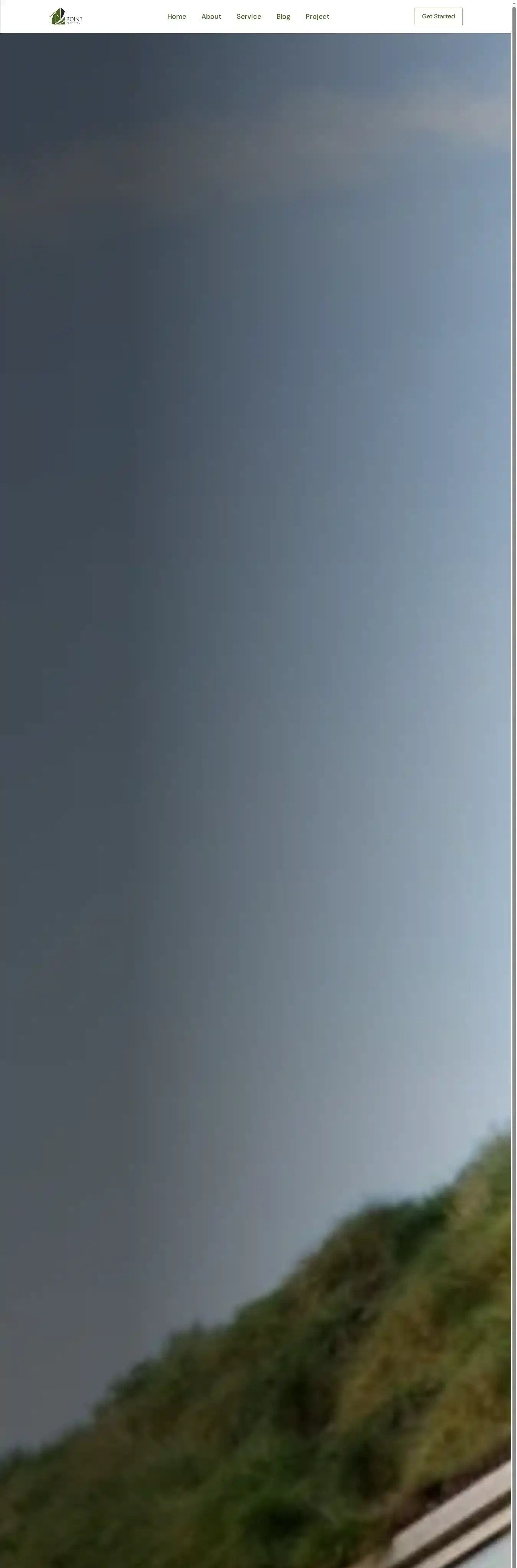 Point home page on desktop