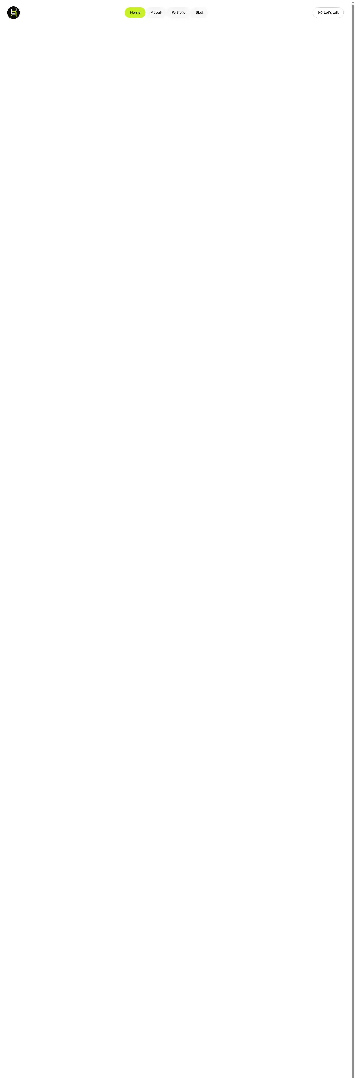 Portox home page on desktop