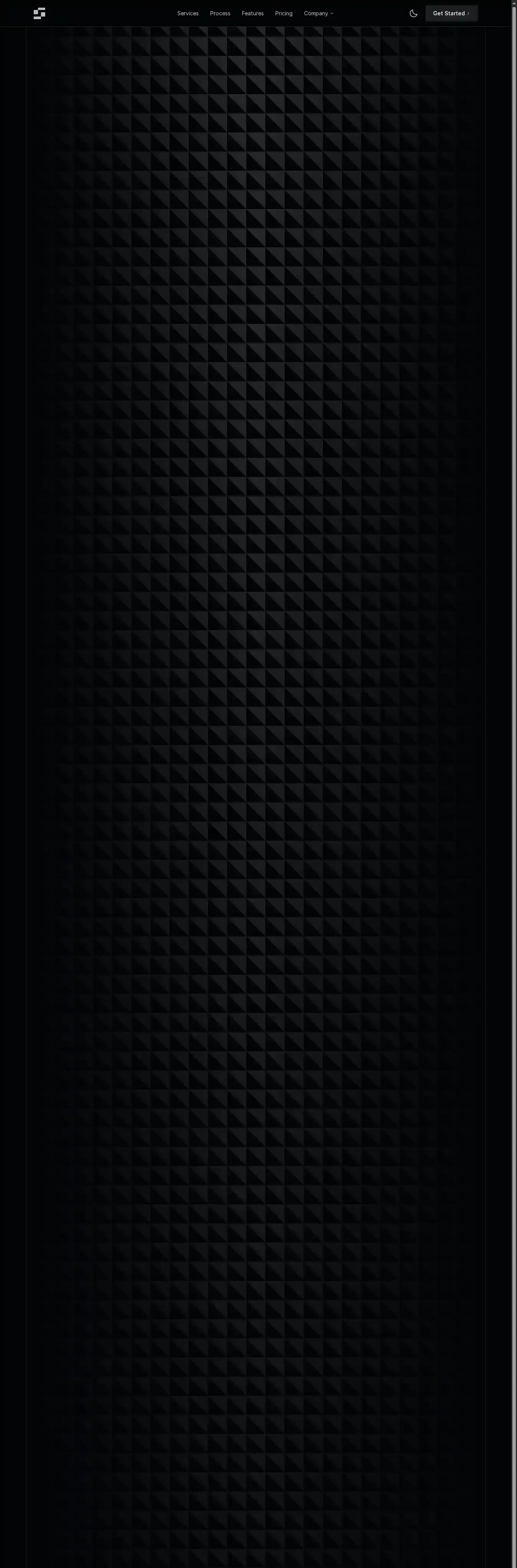 Prime A.I home page on desktop