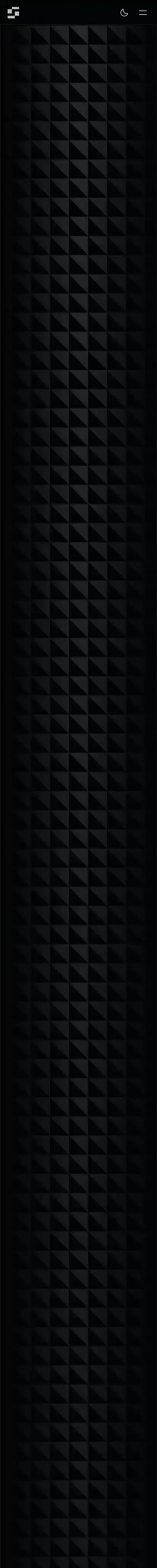 Prime A.I home page on mobile