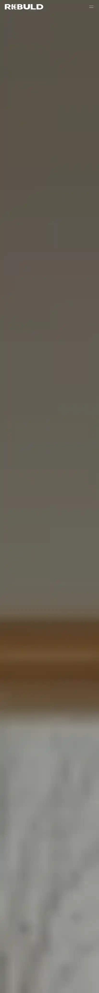 Rebuld home page on mobile