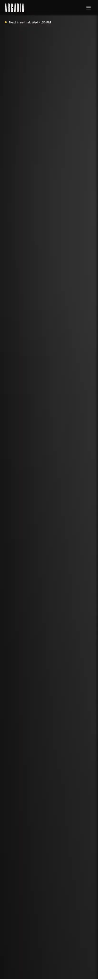 Releve home page on mobile