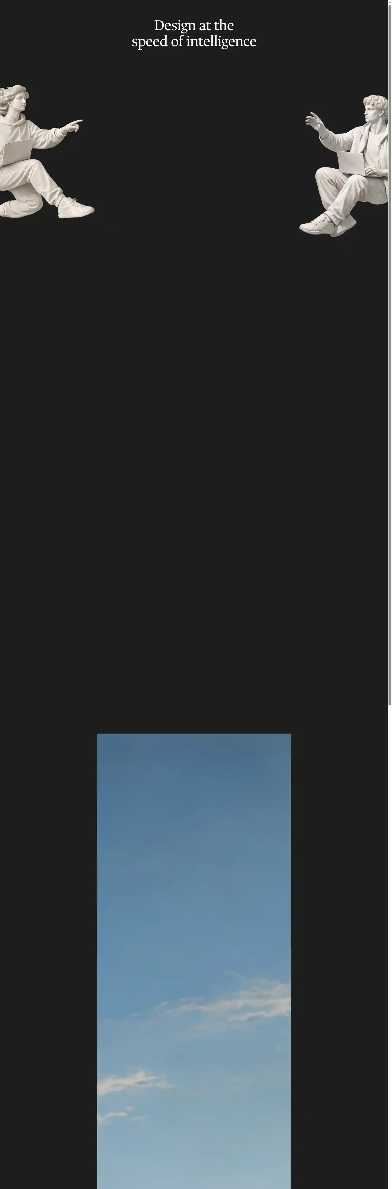 Renaissance home page on desktop