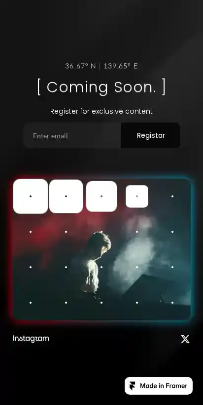 REPRISE home page on mobile