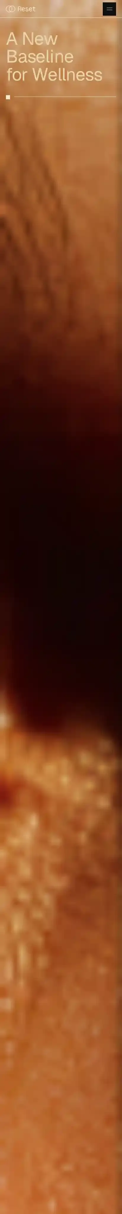 Reset home page on mobile